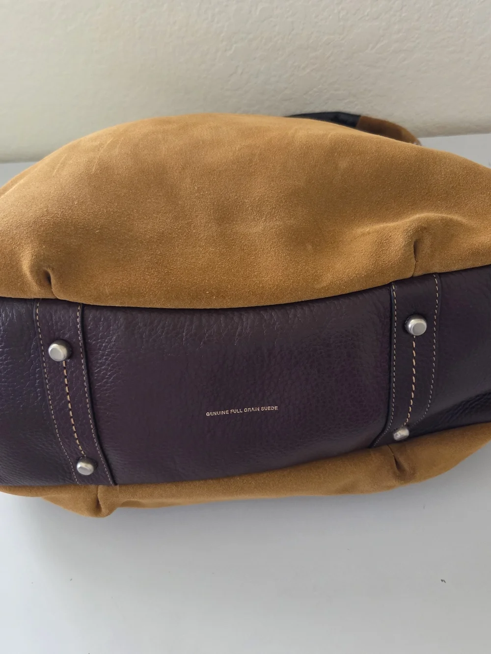 Rare* COACH Bandit 39 Hobo Suede Leather Silver Hardware